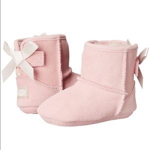 Babygirl Pink Bow Ugg Boot Size 0/1